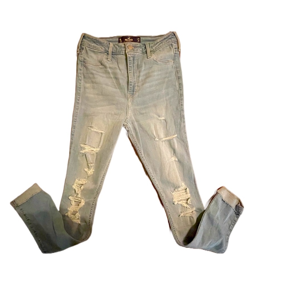 Women  Hollister Ultra High-Rise Jean Legging Size 29w 30L